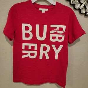Burberry tshirt for girls